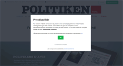 Desktop Screenshot of eavis.politiken.dk